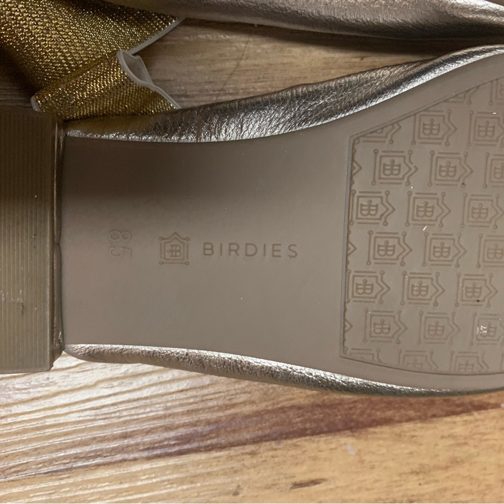Birdies Gold Metallic Flats - Picture 6 of 8